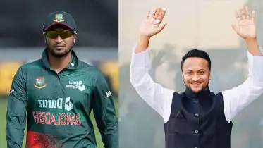 সাকিবের নির্বাচনী প্রচারণা শুরু